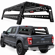 Heavy duty steel bed rack and tent roll bar for Ford F-150 2014-2020, 250kg, black