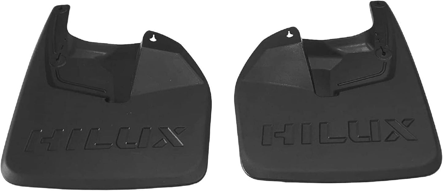 Car Mud Flaps Kit For Toyota Hilux 2015+ Rubber Splash Guards 4 PCS