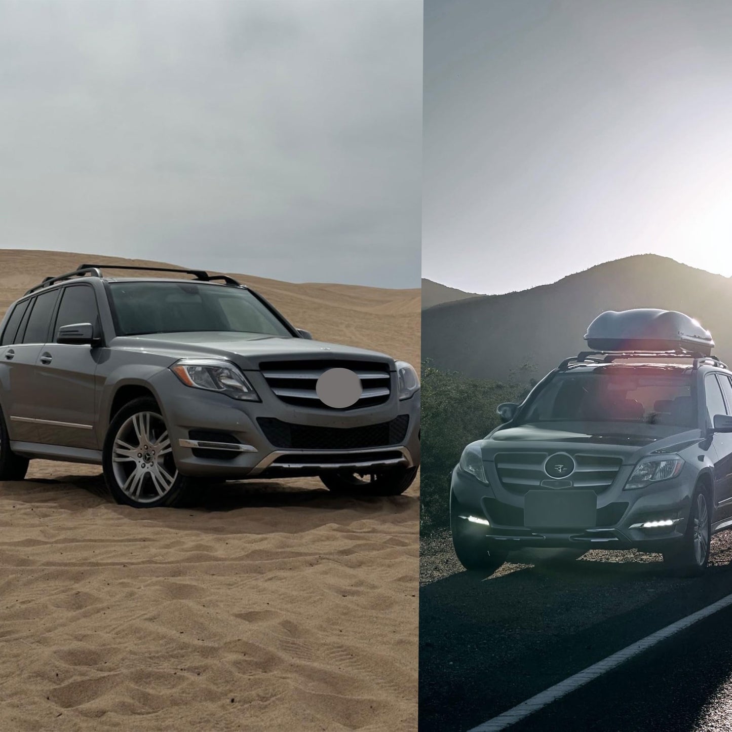 Roof Rack Cross Bars for Renault Kangoo Maxi 2010-2021 Lockable Bars 2 Pcs Black