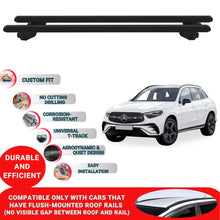 Roof Bars For Mercedes GLC X254 2022 And After Roof Rack Cross Bars 2 Pcs Black