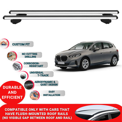 Roof Bars For Bmw 2 Series G. U06 2022 And After Roof Rack Cross Bars 2 Pcs Grey