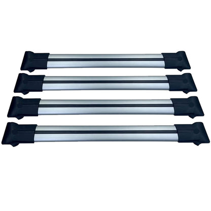 Roof Racks Cross Bars ForVauxhallCombo E Panelvan 2019-2023 4 Pcs Grey