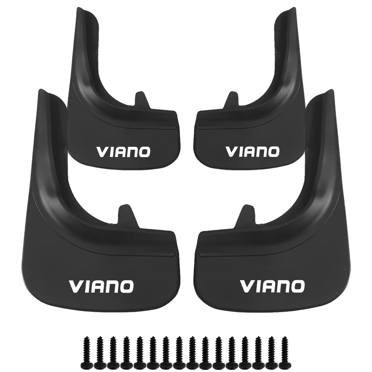 Car Mud Flaps Kit For Mercedes Benz Viano Rubber Splash Guards 4 PCS