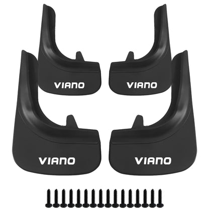 Car Mud Flaps Kit For Mercedes Benz Viano Rubber Splash Guards 4 PCS