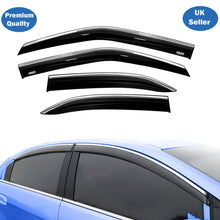 Chrome Window Wind Deflector for Toyota Yaris Cross 2021+ Rain Guard Visors 4pcs