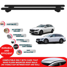 Roof Bars For Mercedes E-Class S213 2016-2023 Roof Rack Cross Bars 2 Pcs Black