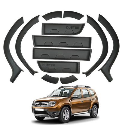 For Dacia Duster 2010-2017 ABS Fender & Door Moulding Body Kit Off-Road Model