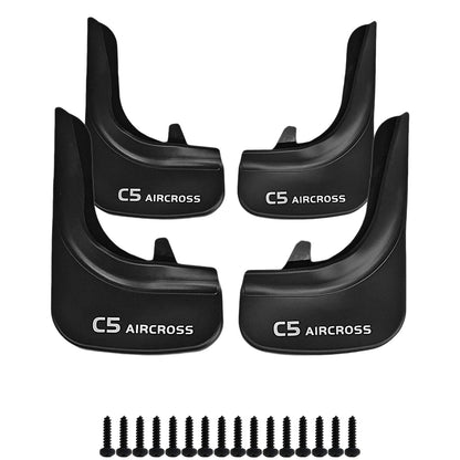 Car Mud Flaps Kit For Citroen C5 Aircross Rubber Splash Guards 4 PCS