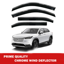 Chrome Window Wind Deflector for Honda H-Rv 2022 Onwards Rain Guard Visors 4 pcs