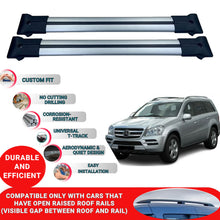 Roof Racks Cross Bars For Mercedes Gl-Class X164 2006-2012 2 Pcs Grey