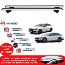 Roof Bars For Mercedes E-Class S213 2016-2023 Roof Rack Cross Bars 2 Pcs Grey