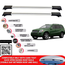 Roof Rack Cross Bars for Mercedes Gl X164 2006-2012 Lockable Roof Bars 2 Pcs Grey