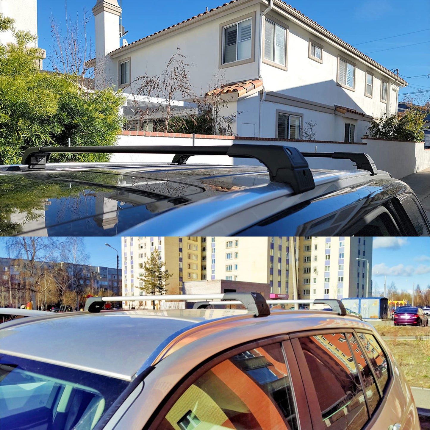 Roof Bars for Lexus Rx-Series 2016-2022 Lockable Roof Rack Cross Bars 2 Pcs Black