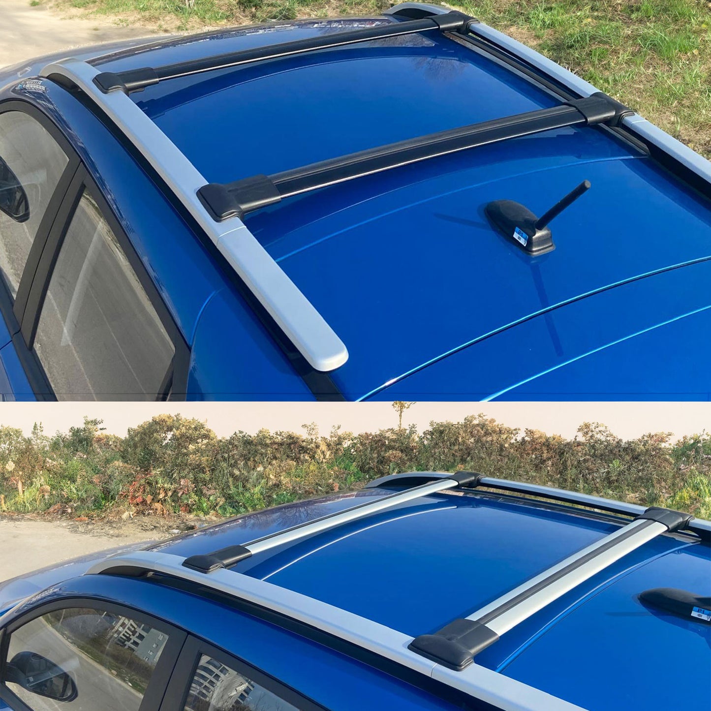 Roof Racks Cross Bars For Mini Countryman F60 2017-2023 2 Pcs Black