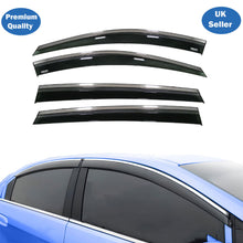 Chrome Window Wind Deflector for Toyota Rav4 2013-2018 Rain Guard Visors 4 pcs
