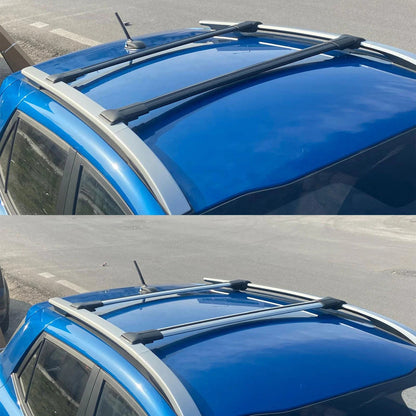 Roof Rack Cross Bars for Vw T-Rock Suv 2017+ Aluminum Roof Bars 2 Pcs Black
