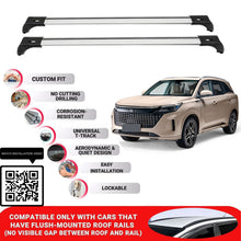 Roof Bars for Dfsk E5 2022+ Lockable Roof Rack Cross Bars 2 Pcs Grey