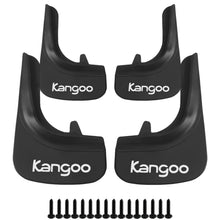 Car Mud Flaps Kit For Renault Kangoo Rubber Splash Guards 4 PCS