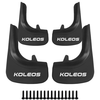 Car Mud Flaps Kit For Renault Koleos Rubber Splash Guards 4 PCS