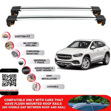 Premium Roof Bars For Mercedes Gla H247 Suv 2020+ Secure Roof Rack Cross Bar 2 Pcss Grey