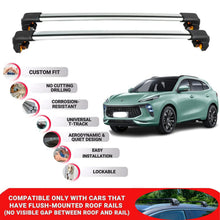 Premium Roof Bars For Forting T5 Evo 2020+ Roof Rack Cross Bars Secure Grey