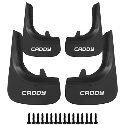 Car Mud Flaps Kit For Volkswagen Caddy Rubber Splash Guards 4 PCS