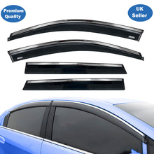 Chrome Window Wind Deflector for Skoda Kamiq 2018 Onward Rain Guard Visors 4 pcs
