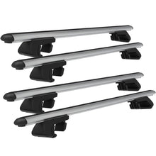 Roof Rack Cross Bars for Volkswagen Caddy Combi 2021-2023 Rail Carrier for Roof Tents 4 Pcs Grey