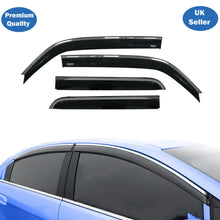 Chrome Window Wind Deflector for Toyota 4Runner 2014-2021 Rain Guard Visors 4pcs