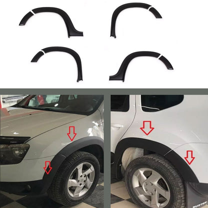 For Dacia Duster 2010-2017 ABS Fender & Door Moulding Body Kit Off-Road Model