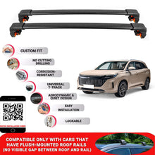 Premium Roof Bars For Dfsk E5 Suv 2022+ Secure Roof Rack Cross Bar 2 Pcss Secure Black