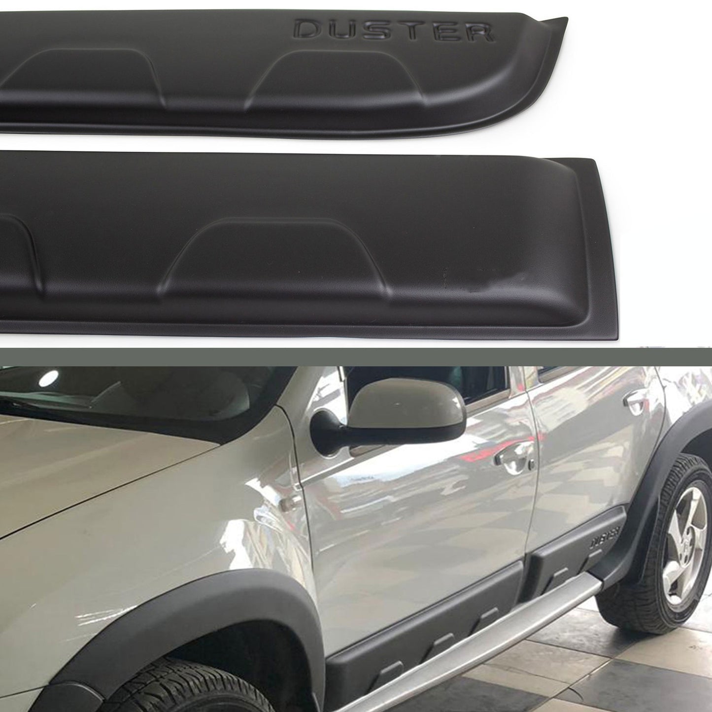 For Dacia Duster 2010-2017 ABS Fender & Door Moulding Body Kit Off-Road Model