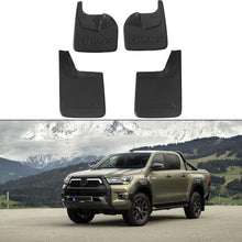 Car Mud Flaps Kit For Toyota Hilux 2015+ Rubber Splash Guards 4 PCS