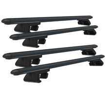 Roof Rack Cross Bars for Citroen Berlingo Multispace 5D 2008-2018 Rail Carrier for Roof Tents 4 Pcs Black