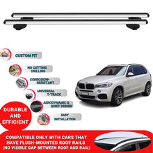 Roof Bars For Bmw X5 F15 2014-2018 Roof Rack Cross Bars 2 Pcs Grey