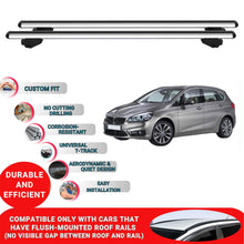 Roof Bars For Bmw 2 Series GTourer F46 2014-2021 Roof Rack Cross Bars 2 Pcs Grey