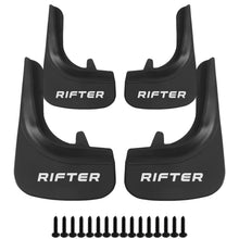 Car Mud Flaps Kit For Peugeot Rifter Rubber Splash Guards 4 PCS