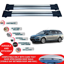 Roof Racks Cross Bars For Ford Focus Estate/ Sw Mk2 2008-2011 2 Pcs Grey
