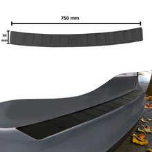 Rear Bumper Protector Guard for Audi A4 2008-2019 ABS Plastic 750X60MM