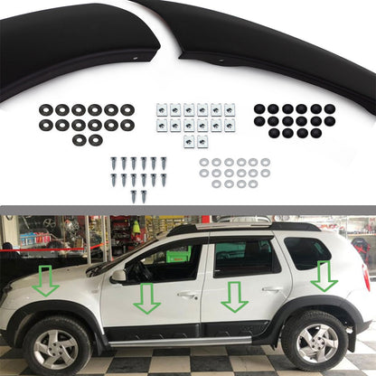 For Dacia Duster 2010-2017 ABS Fender & Door Moulding Body Kit Off-Road Model