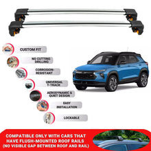 Premium Roof Bars For Chevrolet Trailblazer 2021+ Roof Rack Cross Bars Grey