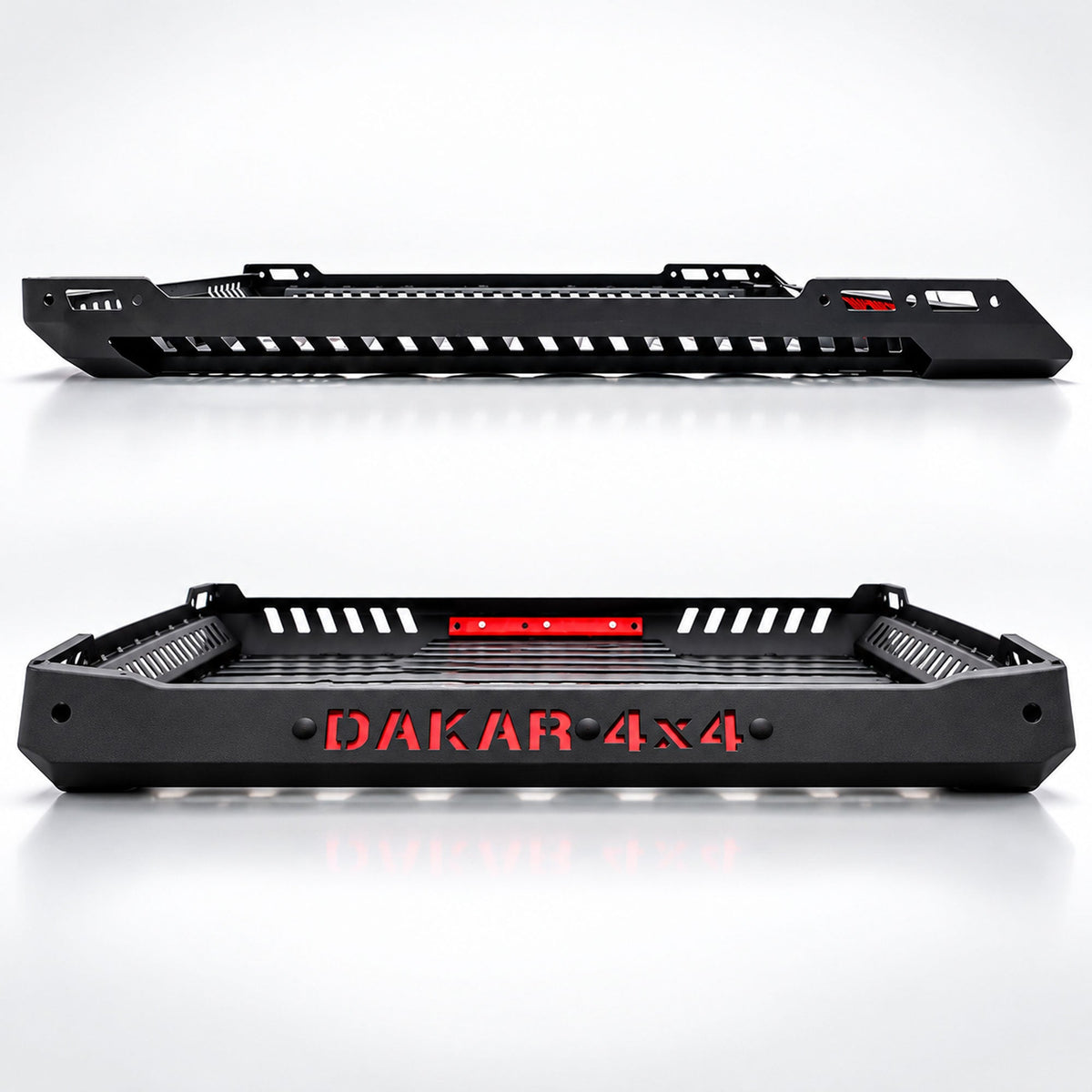 Toyota Hilux roof rack basket, 120 x 100 cm black steel - view 10