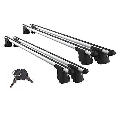 Car Roof Rack Cross Bars for Opel Combo D 2012-2018, Kayak Roof Rack 4 Pcs Grey