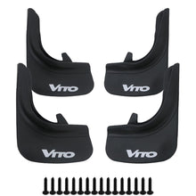 Car Mud Flaps Kit For Mercedes Vito Rubber Splash Guards 4 PCS