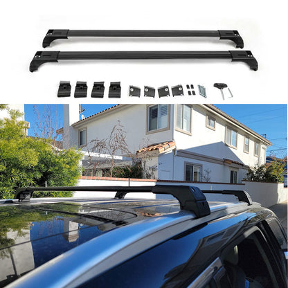 Roof Bars for Bmw X3 F25 2010-2017 Lockable Roof Rack Cross Bars 2 Pcs Black