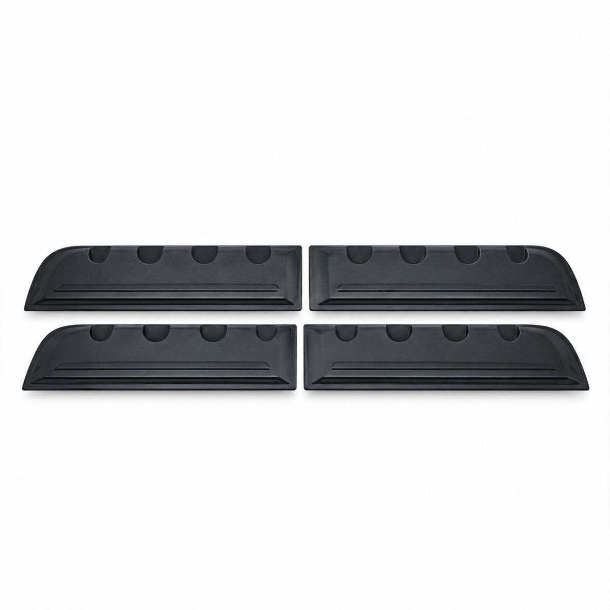 Side Door Cladding for Ford Ranger 2015-2022 4pc Black ABS Body Mouldings