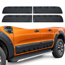 Side Door Cladding for Ford Ranger 2015-2022 4pc Black ABS Body Mouldings