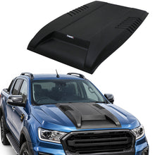 Bonnet Protector Scoop for Ford Ranger 2015-2022 Matte Black Stone Guard