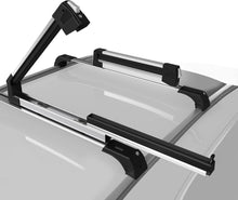 Premium Sliding Ski & Snowboard Roof Rack 75cm Universal 4 Skis/2 Boards Grey