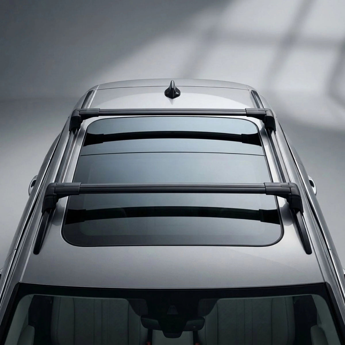 Car Roof Bars for Seat Ibiza ST Estate 2008-2017 Lockable Roof Rack Grey 2 Pcs